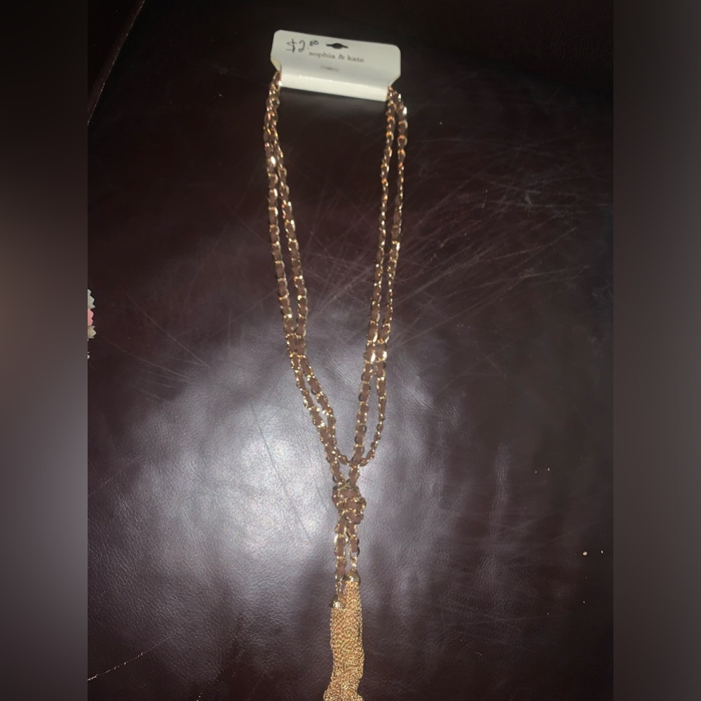 New with tags. Sophia & Kate 46” necklace